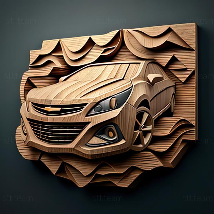 3D model Chevrolet Onix (STL)